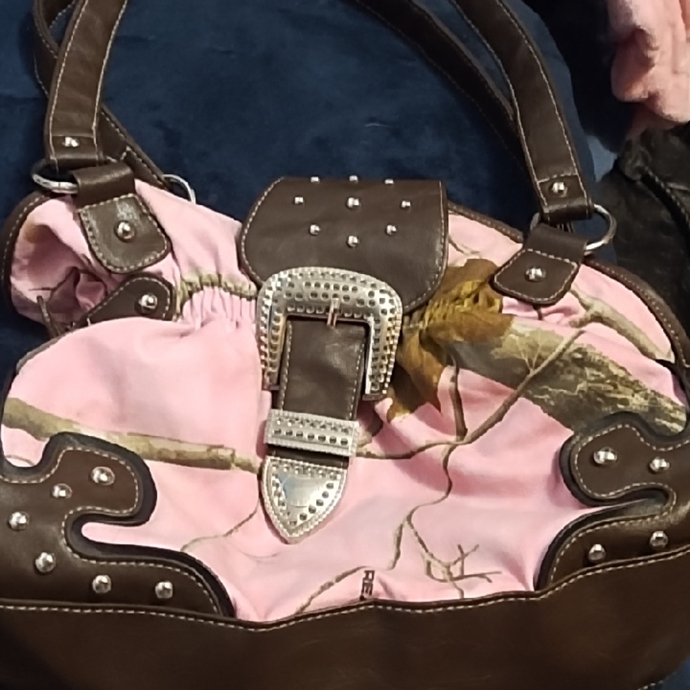 Pink and Brown Realtree Bag